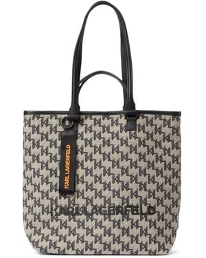 Karl Lagerfeld Borsa a tracolla - Grigio