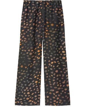 Nanushka Wide Trousers - Gris