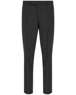 HUGO Single Breasted Suits - Negro