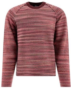 Stussy Round-Neck Knitwear - Rouge