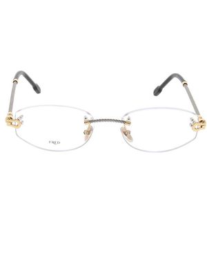 Fred Optical Frame - Mettallic
