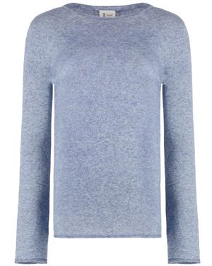 THE (Alphabet) Cashmere Knitwear - Blu