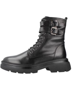 Regarde Le Ciel Lace-Up Boots - Negro