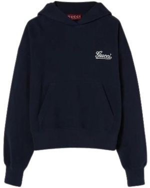 Gucci Hoodies - Blauw