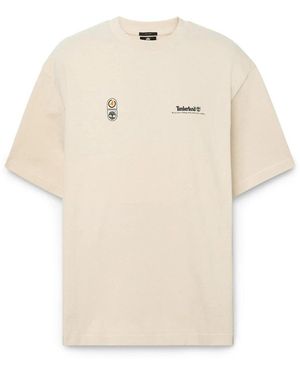 Timberland T-Shirts - Natural