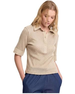 Kocca Tops ,Relaxed Casual Slim Fit Top - Naturel
