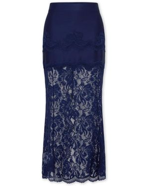 Rabanne Midi Skirts - Bleu