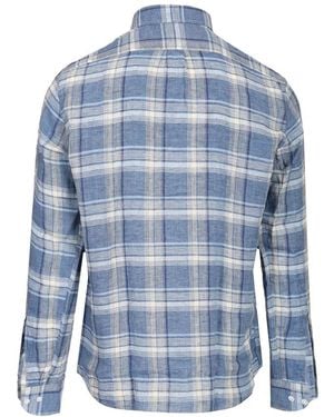 B.D. Baggies Bradford Leinenhemd - Blau