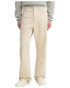 Nanushka Wide Jeans - Naturel