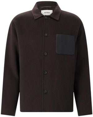 Arma Jur Overshirt - Schwarz
