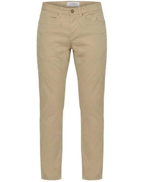 Jeckerson Slim-Fit Trousers - Natural