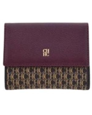 Carolina Herrera Wallets & Cardholders - Purple