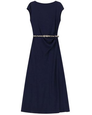 Imperial Midi Dresses - Blue