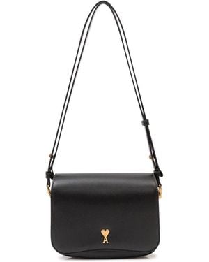 Ami Paris Shoulder Bags - Negro