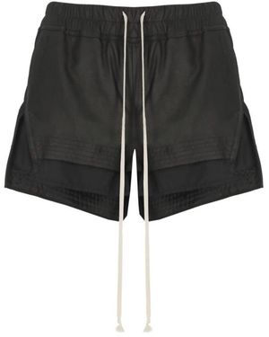 Rick Owens Short Shorts - Black