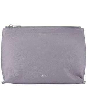 A.P.C. Toilet Bags - Morado