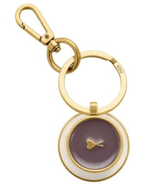 Ami Paris Keyrings - Metallic