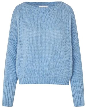 Lolly's Laundry Round-Neck Knitwear - Bleu