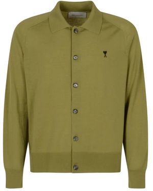 Ami Paris Cardigans - Green