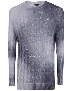 Avant Toi Truien & Vesten ,Veelkleurig ,Round-Neck Truien - Blauw