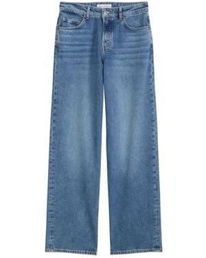 Marc O' Polo Model Linn Wide Jeans - Blau