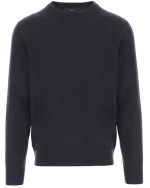 Vince Kaschmir Pullover Mit Rundhalsausschnitt - Blau