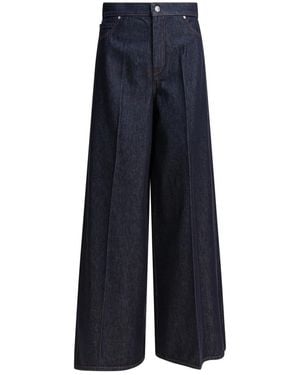 Max Mara Carmine Wide-Leg Jeans - Blau