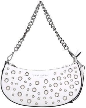 Ermanno Scervino Shoulder Bags - Blanco