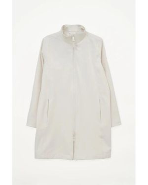 Tanta Single-Breasted Coats - White