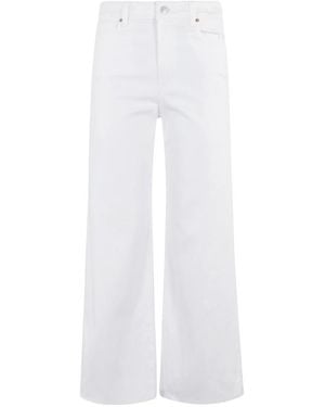 PAIGE Wide Jeans - White