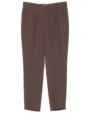 Brunello Cucinelli Cropped Trousers - Bruin