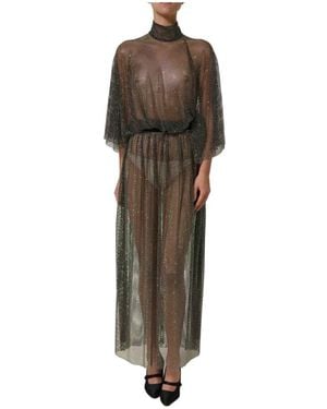 Dolce & Gabbana Maxi Dresses - Brown