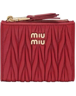 Miu Miu Wallets & Cardholders - Red