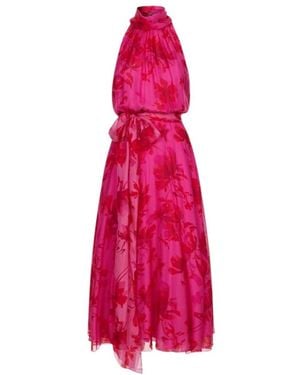 Carolina Herrera Midi Dresses - Pink