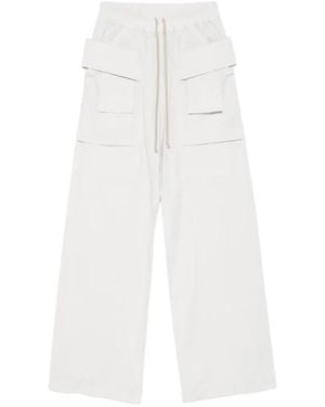 Rick Owens Wide Trousers - Bianco