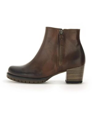 Gabor Heeled Boots - Marrón
