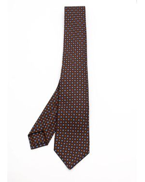 Kiton Ties - Brown