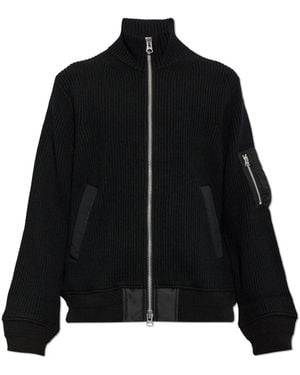 Sacai Cardigans - Negro