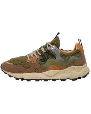 Flower Mountain Sneakers - Marrone