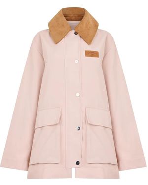 Ganni Twill Jacket - Roze