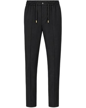 Billionaire Straight Trousers - Negro