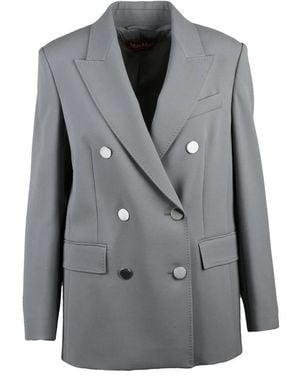 Max Mara Edicola Jas - Grijs