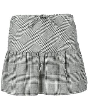 Alessandra Rich Short Skirts - Grey