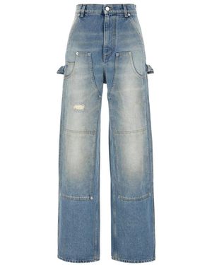 Moschino Wide Jeans - Azul
