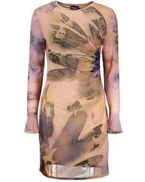 Desigual Short Dresses - Marrone