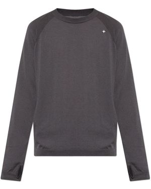 Stone Island Round-Neck Knitwear - Grigio
