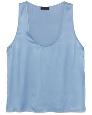 Liu Jo Sleeveless Tops - Blu