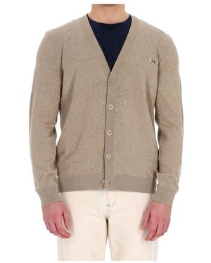 A.P.C. Kuscheliger -cardigan aus weicher baumwolle - Natur