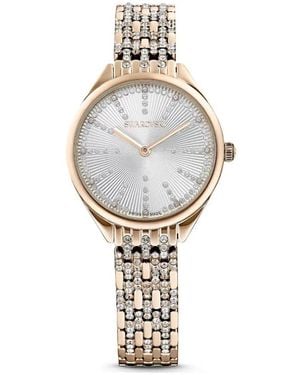 Swarovski Uhr Anziehen - Mettallic
