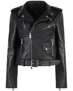 Pinko Leather Jackets - Noir